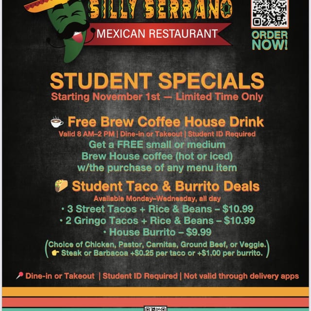 SPECIALS!