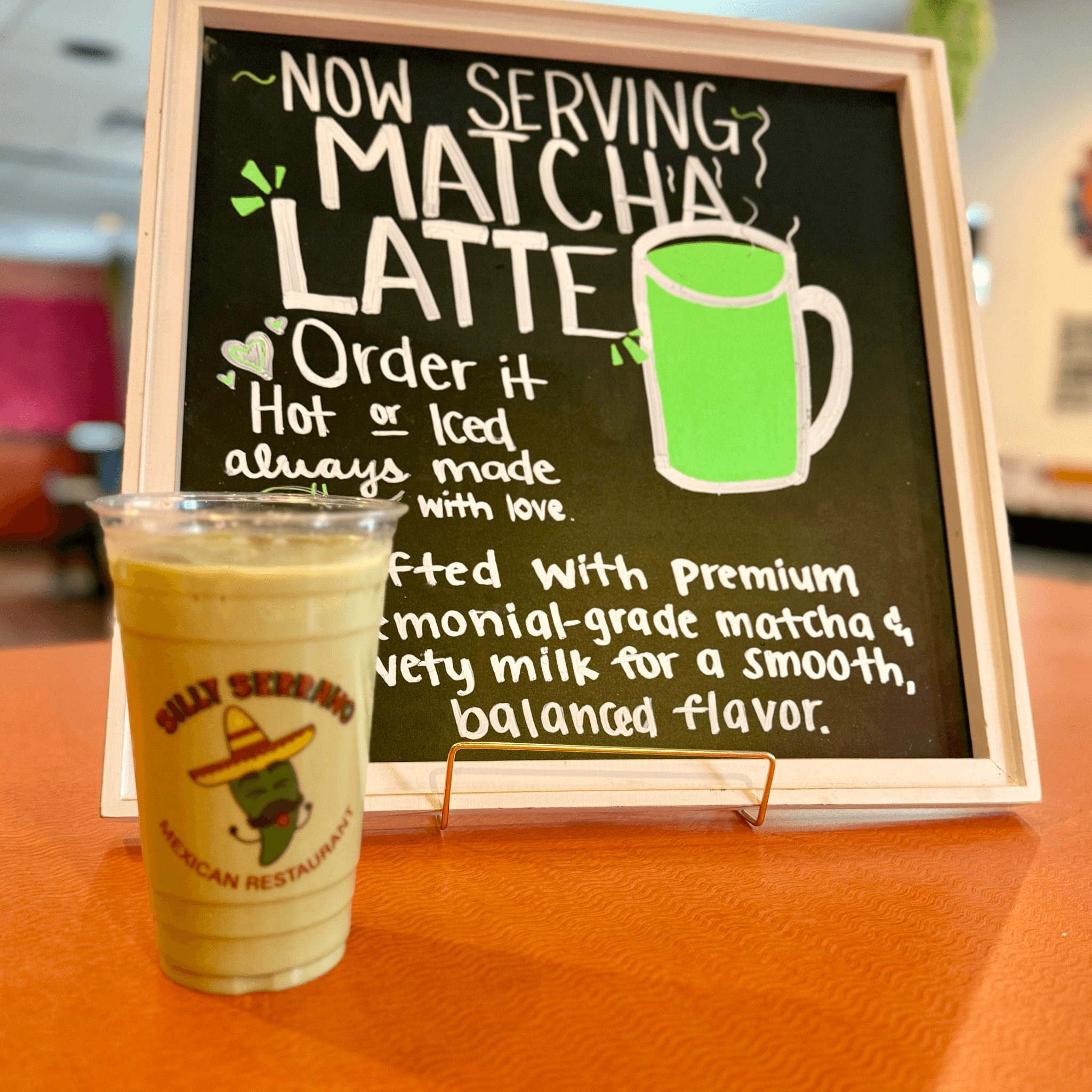 Matcha Latte.
