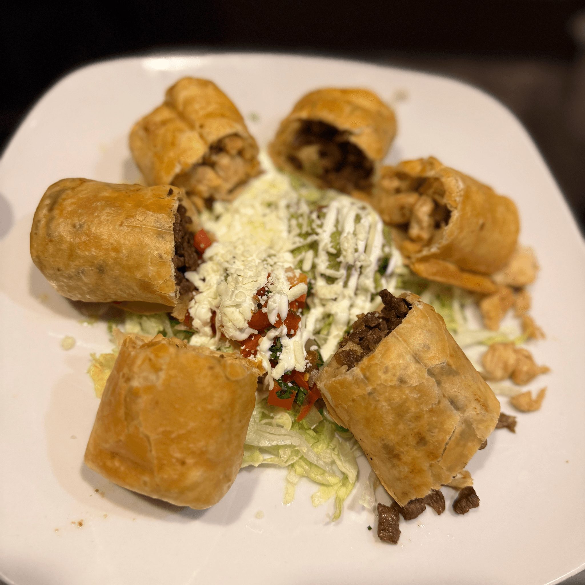 Taquitos.