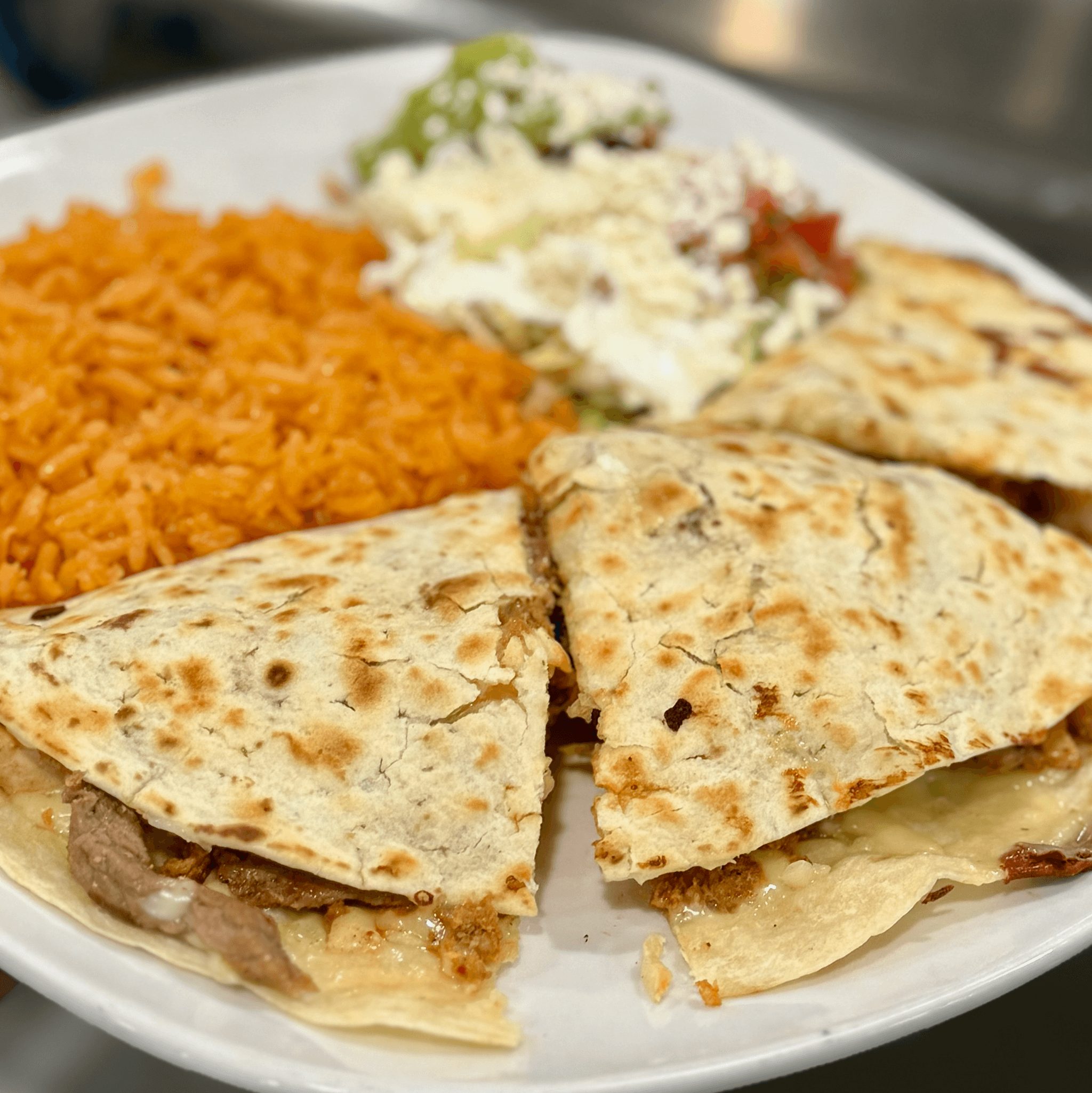 Quesadilla Pancho.