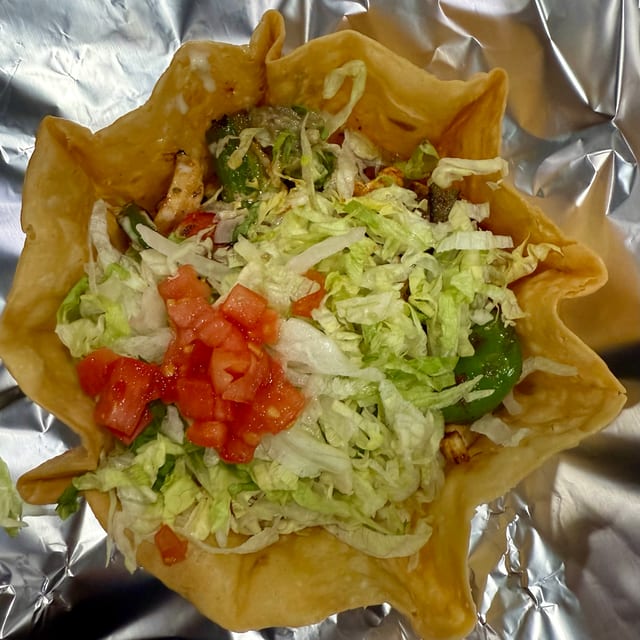 Taco Salad Fajita.