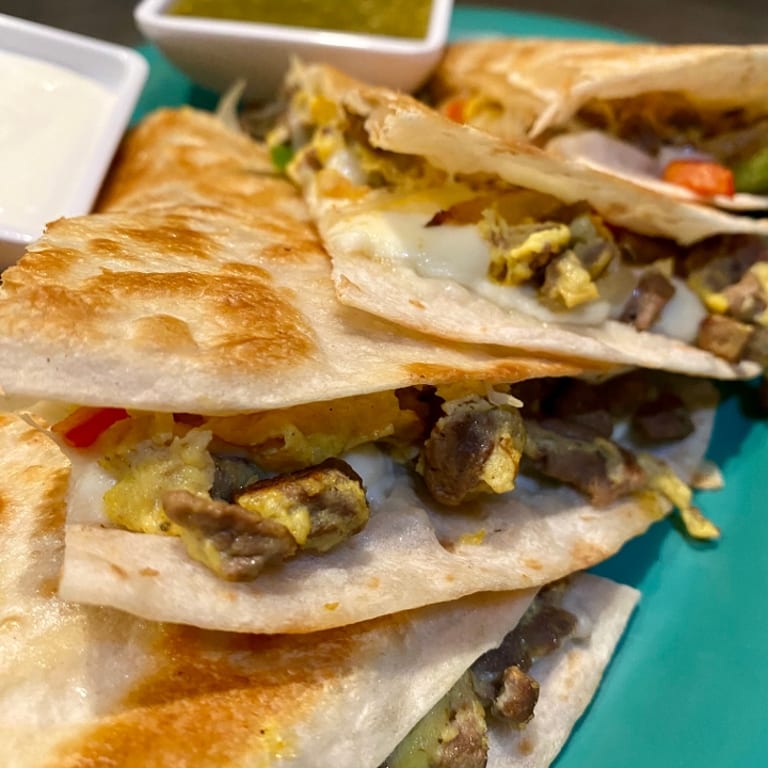 Savor Our Breakfast Quesadilla