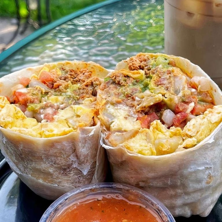 Delicious Breakfast Burrito