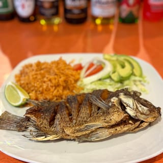 Fried Tilapia (Mojarra)